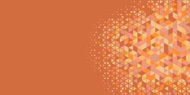 Soyut Üçgen renkli arkaplan veya çokgenler içeren duvar kağıdı üçgen şekiller ve renkler, üçgenler veya uzayın yumuşak rengini kopyalayan çukurluk geometrik şekiller