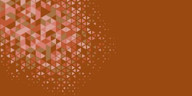 Soyut Üçgen renkli arkaplan veya çokgenler içeren duvar kağıdı üçgen şekiller ve renkler, üçgenler veya uzayın yumuşak rengini kopyalayan çukurluk geometrik şekiller