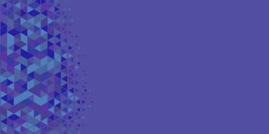 Soyut Üçgen renkli arkaplan veya çokgenler içeren duvar kağıdı üçgen şekiller ve renkler, üçgenler veya uzayın yumuşak rengini kopyalayan çukurluk geometrik şekiller