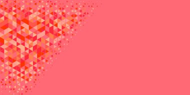 Soyut Üçgen renkli arkaplan veya çokgenler içeren duvar kağıdı üçgen şekiller ve renkler, üçgenler veya uzayın yumuşak rengini kopyalayan çukurluk geometrik şekiller