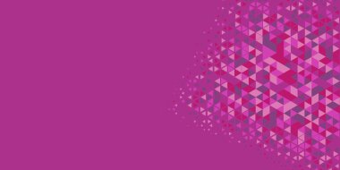 Soyut Üçgen renkli arkaplan veya çokgenler içeren duvar kağıdı üçgen şekiller ve renkler, üçgenler veya uzayın yumuşak rengini kopyalayan çukurluk geometrik şekiller