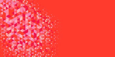 Soyut Üçgen renkli arkaplan veya çokgenler içeren duvar kağıdı üçgen şekiller ve renkler, üçgenler veya uzayın yumuşak rengini kopyalayan çukurluk geometrik şekiller