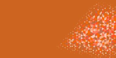 Soyut Üçgen renkli arkaplan veya çokgenler içeren duvar kağıdı üçgen şekiller ve renkler, üçgenler veya uzayın yumuşak rengini kopyalayan çukurluk geometrik şekiller