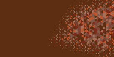 Soyut Üçgen renkli arkaplan veya çokgenler içeren duvar kağıdı üçgen şekiller ve renkler, üçgenler veya uzayın yumuşak rengini kopyalayan çukurluk geometrik şekiller