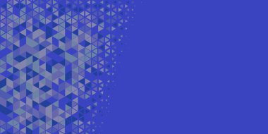 Soyut Üçgen renkli arkaplan veya çokgenler içeren duvar kağıdı üçgen şekiller ve renkler, üçgenler veya uzayın yumuşak rengini kopyalayan çukurluk geometrik şekiller