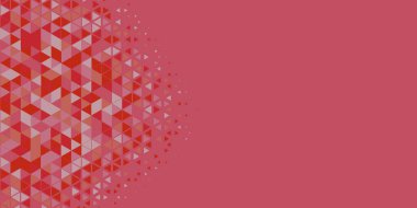 Soyut Üçgen renkli arkaplan veya çokgenler içeren duvar kağıdı üçgen şekiller ve renkler, üçgenler veya uzayın yumuşak rengini kopyalayan çukurluk geometrik şekiller