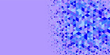 Soyut Üçgen renkli arkaplan veya çokgenler içeren duvar kağıdı üçgen şekiller ve renkler, üçgenler veya uzayın yumuşak rengini kopyalayan çukurluk geometrik şekiller