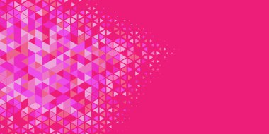 Soyut Üçgen renkli arkaplan veya çokgenler içeren duvar kağıdı üçgen şekiller ve renkler, üçgenler veya uzayın yumuşak rengini kopyalayan çukurluk geometrik şekiller