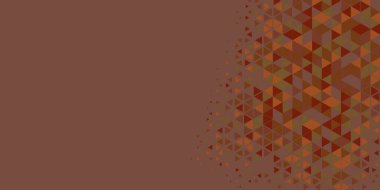 Soyut Üçgen renkli arkaplan veya çokgenler içeren duvar kağıdı üçgen şekiller ve renkler, üçgenler veya uzayın yumuşak rengini kopyalayan çukurluk geometrik şekiller