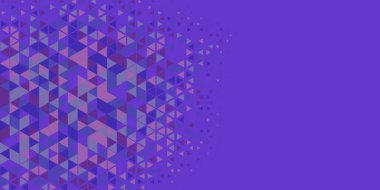 Soyut Üçgen renkli arkaplan veya çokgenler içeren duvar kağıdı üçgen şekiller ve renkler, üçgenler veya uzayın yumuşak rengini kopyalayan çukurluk geometrik şekiller