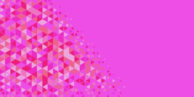 Soyut Üçgen renkli arkaplan veya çokgenler içeren duvar kağıdı üçgen şekiller ve renkler, üçgenler veya uzayın yumuşak rengini kopyalayan çukurluk geometrik şekiller