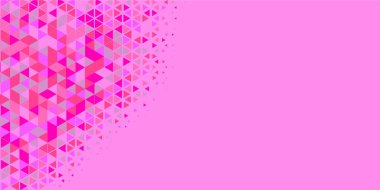 Soyut Üçgen renkli arkaplan veya çokgenler içeren duvar kağıdı üçgen şekiller ve renkler, üçgenler veya uzayın yumuşak rengini kopyalayan çukurluk geometrik şekiller