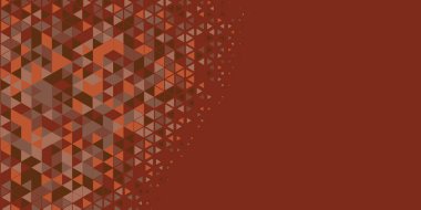 Soyut Üçgen renkli arkaplan veya çokgenler içeren duvar kağıdı üçgen şekiller ve renkler, üçgenler veya uzayın yumuşak rengini kopyalayan çukurluk geometrik şekiller