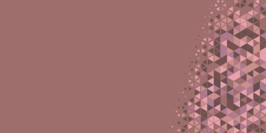 Soyut Üçgen renkli arkaplan veya çokgenler içeren duvar kağıdı üçgen şekiller ve renkler, üçgenler veya uzayın yumuşak rengini kopyalayan çukurluk geometrik şekiller