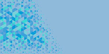 Soyut Üçgen renkli arkaplan veya çokgenler içeren duvar kağıdı üçgen şekiller ve renkler, üçgenler veya uzayın yumuşak rengini kopyalayan çukurluk geometrik şekiller