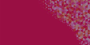 Soyut Üçgen renkli arkaplan veya çokgenler içeren duvar kağıdı üçgen şekiller ve renkler, üçgenler veya uzayın yumuşak rengini kopyalayan çukurluk geometrik şekiller