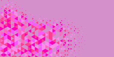 Soyut Üçgen renkli arkaplan veya çokgenler içeren duvar kağıdı üçgen şekiller ve renkler, üçgenler veya uzayın yumuşak rengini kopyalayan çukurluk geometrik şekiller