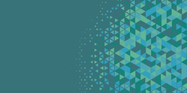 Soyut Üçgen renkli arkaplan veya çokgenler içeren duvar kağıdı üçgen şekiller ve renkler, üçgenler veya uzayın yumuşak rengini kopyalayan çukurluk geometrik şekiller