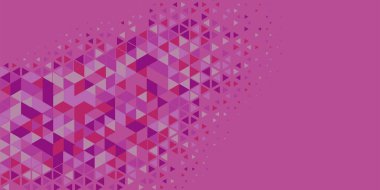 Soyut Üçgen renkli arkaplan veya çokgenler içeren duvar kağıdı üçgen şekiller ve renkler, üçgenler veya uzayın yumuşak rengini kopyalayan çukurluk geometrik şekiller