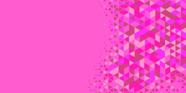 Soyut Üçgen renkli arkaplan veya çokgenler içeren duvar kağıdı üçgen şekiller ve renkler, üçgenler veya uzayın yumuşak rengini kopyalayan çukurluk geometrik şekiller