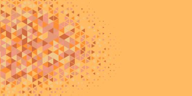 Soyut Üçgen renkli arkaplan veya çokgenler içeren duvar kağıdı üçgen şekiller ve renkler, üçgenler veya uzayın yumuşak rengini kopyalayan çukurluk geometrik şekiller