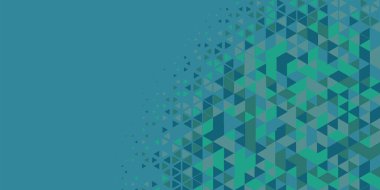 Soyut Üçgen renkli arkaplan veya çokgenler içeren duvar kağıdı üçgen şekiller ve renkler, üçgenler veya uzayın yumuşak rengini kopyalayan çukurluk geometrik şekiller