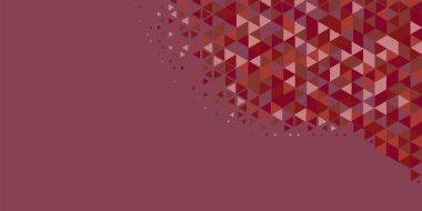 Soyut Üçgen renkli arkaplan veya çokgenler içeren duvar kağıdı üçgen şekiller ve renkler, üçgenler veya uzayın yumuşak rengini kopyalayan çukurluk geometrik şekiller