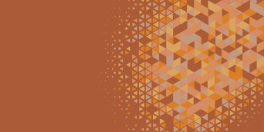 Soyut Üçgen renkli arkaplan veya çokgenler içeren duvar kağıdı üçgen şekiller ve renkler, üçgenler veya uzayın yumuşak rengini kopyalayan çukurluk geometrik şekiller