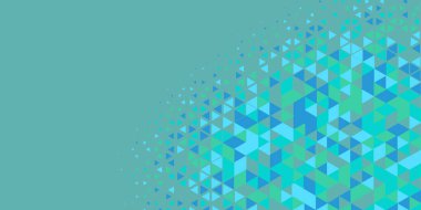 Soyut Üçgen renkli arkaplan veya çokgenler içeren duvar kağıdı üçgen şekiller ve renkler, üçgenler veya uzayın yumuşak rengini kopyalayan çukurluk geometrik şekiller