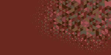 Soyut Üçgen renkli arkaplan veya çokgenler içeren duvar kağıdı üçgen şekiller ve renkler, üçgenler veya uzayın yumuşak rengini kopyalayan çukurluk geometrik şekiller