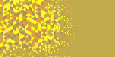 Soyut Üçgen renkli arkaplan veya çokgenler içeren duvar kağıdı üçgen şekiller ve renkler, üçgenler veya uzayın yumuşak rengini kopyalayan çukurluk geometrik şekiller