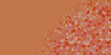 Soyut Üçgen renkli arkaplan veya çokgenler içeren duvar kağıdı üçgen şekiller ve renkler, üçgenler veya uzayın yumuşak rengini kopyalayan çukurluk geometrik şekiller