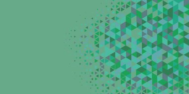 Soyut Üçgen renkli arkaplan veya çokgenler içeren duvar kağıdı üçgen şekiller ve renkler, üçgenler veya uzayın yumuşak rengini kopyalayan çukurluk geometrik şekiller