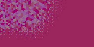 Soyut Üçgen renkli arkaplan veya çokgenler içeren duvar kağıdı üçgen şekiller ve renkler, üçgenler veya uzayın yumuşak rengini kopyalayan çukurluk geometrik şekiller