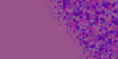 Soyut Üçgen renkli arkaplan veya çokgenler içeren duvar kağıdı üçgen şekiller ve renkler, üçgenler veya uzayın yumuşak rengini kopyalayan çukurluk geometrik şekiller