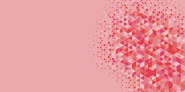 Soyut Üçgen renkli arkaplan veya çokgenler içeren duvar kağıdı üçgen şekiller ve renkler, üçgenler veya uzayın yumuşak rengini kopyalayan çukurluk geometrik şekiller