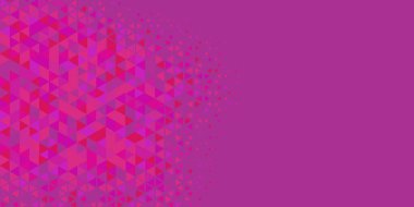 Soyut Üçgen renkli arkaplan veya çokgenler içeren duvar kağıdı üçgen şekiller ve renkler, üçgenler veya uzayın yumuşak rengini kopyalayan çukurluk geometrik şekiller