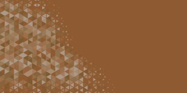 Soyut Üçgen renkli arkaplan veya çokgenler içeren duvar kağıdı üçgen şekiller ve renkler, üçgenler veya uzayın yumuşak rengini kopyalayan çukurluk geometrik şekiller