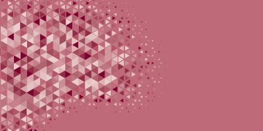 Soyut Üçgen renkli arkaplan veya çokgenler içeren duvar kağıdı üçgen şekiller ve renkler, üçgenler veya uzayın yumuşak rengini kopyalayan çukurluk geometrik şekiller