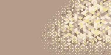 Soyut Üçgen renkli arkaplan veya çokgenler içeren duvar kağıdı üçgen şekiller ve renkler, üçgenler veya uzayın yumuşak rengini kopyalayan çukurluk geometrik şekiller