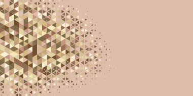 Soyut Üçgen renkli arkaplan veya çokgenler içeren duvar kağıdı üçgen şekiller ve renkler, üçgenler veya uzayın yumuşak rengini kopyalayan çukurluk geometrik şekiller