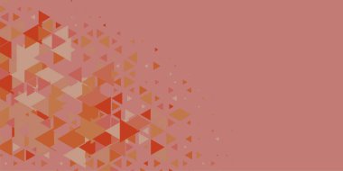 Soyut Üçgen renkli arkaplan veya çokgenler içeren duvar kağıdı üçgen şekiller ve renkler, üçgenler veya uzayın yumuşak rengini kopyalayan çukurluk geometrik şekiller