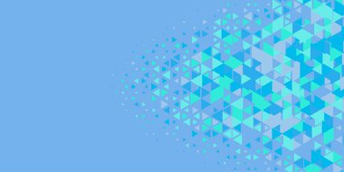 Soyut Üçgen renkli arkaplan veya çokgenler içeren duvar kağıdı üçgen şekiller ve renkler, üçgenler veya uzayın yumuşak rengini kopyalayan çukurluk geometrik şekiller