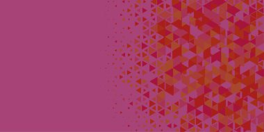 Soyut Üçgen renkli arkaplan veya çokgenler içeren duvar kağıdı üçgen şekiller ve renkler, üçgenler veya uzayın yumuşak rengini kopyalayan çukurluk geometrik şekiller