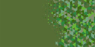 Soyut Üçgen renkli arkaplan veya çokgenler içeren duvar kağıdı üçgen şekiller ve renkler, üçgenler veya uzayın yumuşak rengini kopyalayan çukurluk geometrik şekiller