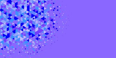 Soyut Üçgen renkli arkaplan veya çokgenler içeren duvar kağıdı üçgen şekiller ve renkler, üçgenler veya uzayın yumuşak rengini kopyalayan çukurluk geometrik şekiller