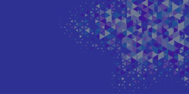 Soyut Üçgen renkli arkaplan veya çokgenler içeren duvar kağıdı üçgen şekiller ve renkler, üçgenler veya uzayın yumuşak rengini kopyalayan çukurluk geometrik şekiller