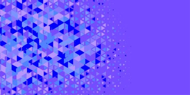 Soyut Üçgen renkli arkaplan veya çokgenler içeren duvar kağıdı üçgen şekiller ve renkler, üçgenler veya uzayın yumuşak rengini kopyalayan çukurluk geometrik şekiller