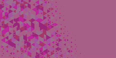 Soyut Üçgen renkli arkaplan veya çokgenler içeren duvar kağıdı üçgen şekiller ve renkler, üçgenler veya uzayın yumuşak rengini kopyalayan çukurluk geometrik şekiller