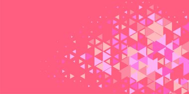 Soyut Üçgen renkli arkaplan veya çokgenler içeren duvar kağıdı üçgen şekiller ve renkler, üçgenler veya uzayın yumuşak rengini kopyalayan çukurluk geometrik şekiller